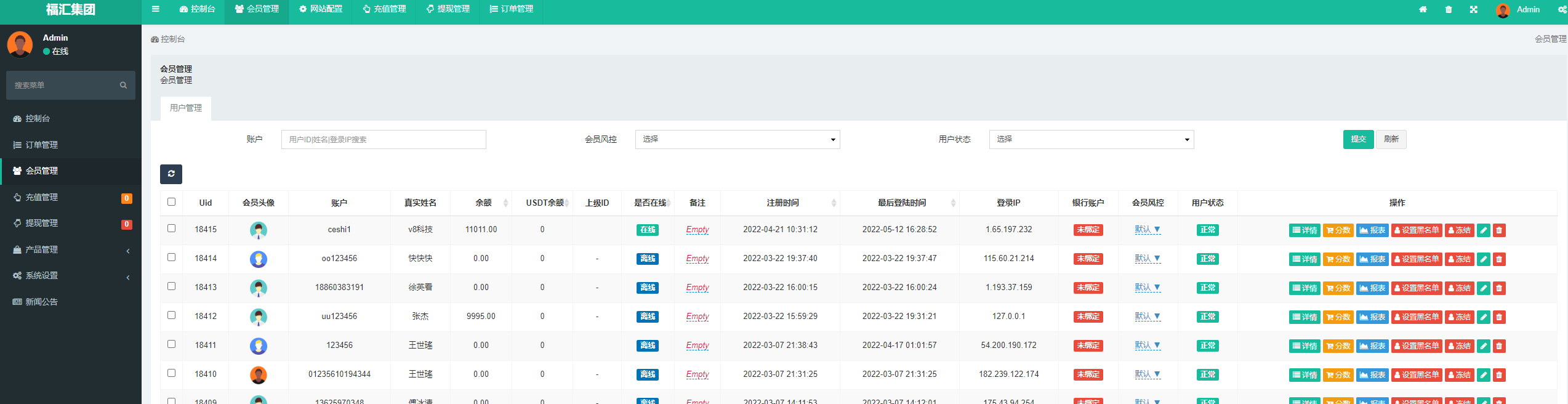 【微盘】全新K线正常/fastadmin框架开发双语言外汇系统/微盘仿交易所/USDT支付插图14