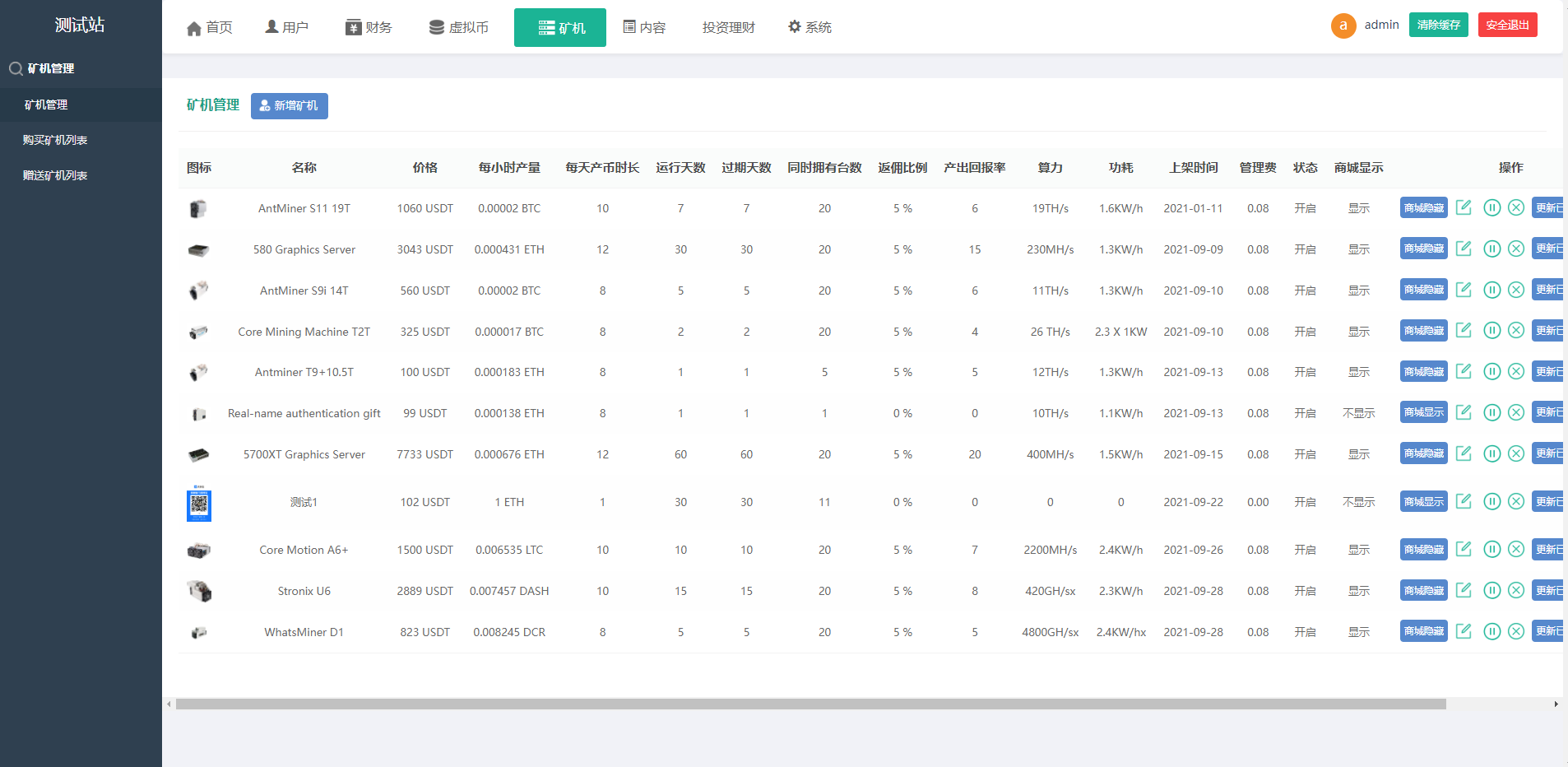 【矿机】算力模式区块链云GECAPP/矿场/CBT矿池源码/usdt系统交易大厅插图11