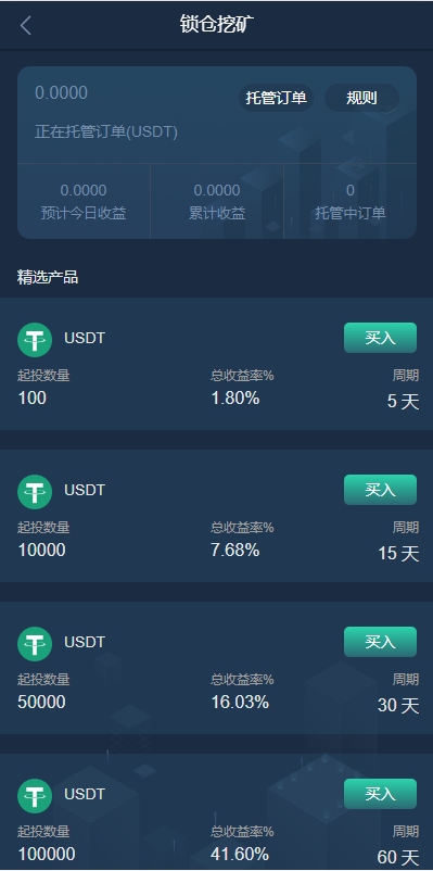 【交易所】全开源新ui多语言交易所源码/期权合约交易所/锁仓质押理财/新币认购插图8